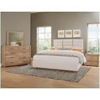 795-551a Vaughan Bassett Furniture Crafted Oak-bleached White Bedroom Furniture Bed