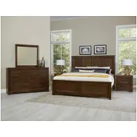 150-558 Vaughan Bassett Furniture Crafted Cherry Bedroom Furniture Bed