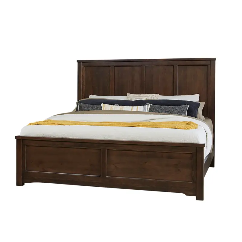 150-668 Vaughan Bassett Furniture Crafted Cherry Bedroom Furniture Bed