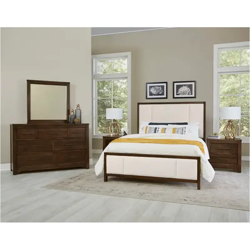 150-551 Vaughan Bassett Furniture Crafted Cherry Bedroom Furniture Bed