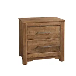 151-227 Vaughan Bassett Furniture Crafted Cherry-medium Bedroom Furniture Nightstand