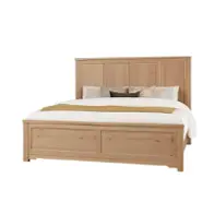 154-668 Vaughan Bassett Furniture Crafted Cherry - Bleached Bedroom Furniture Bed