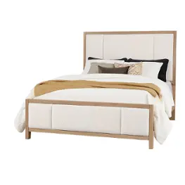154-551 Vaughan Bassett Furniture Crafted Cherry - Bleached Bedroom Furniture Bed