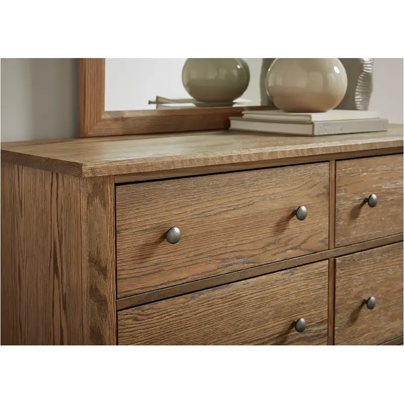 12-002 Vaughan Bassett Furniture Fundamentals-natural Dresser