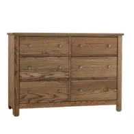 12-002 Vaughan Bassett Furniture Fundamentals-natural Bedroom Furniture Dresser