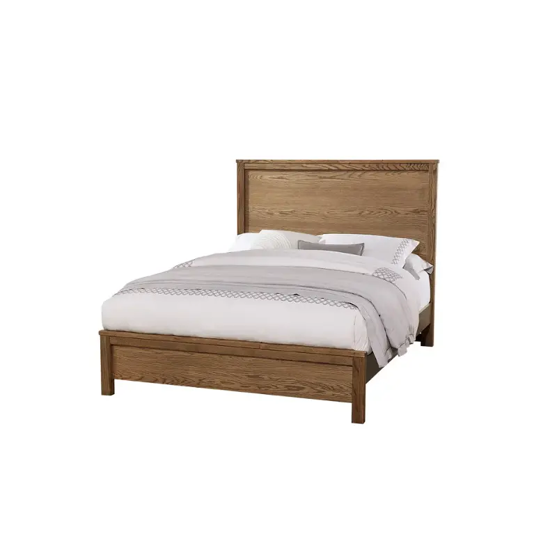 12-551 Vaughan Bassett Furniture Fundamentals-natural Bedroom Furniture Bed