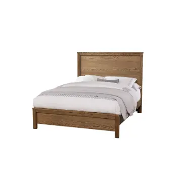 12-661 Vaughan Bassett Furniture Fundamentals-natural Bedroom Furniture Bed