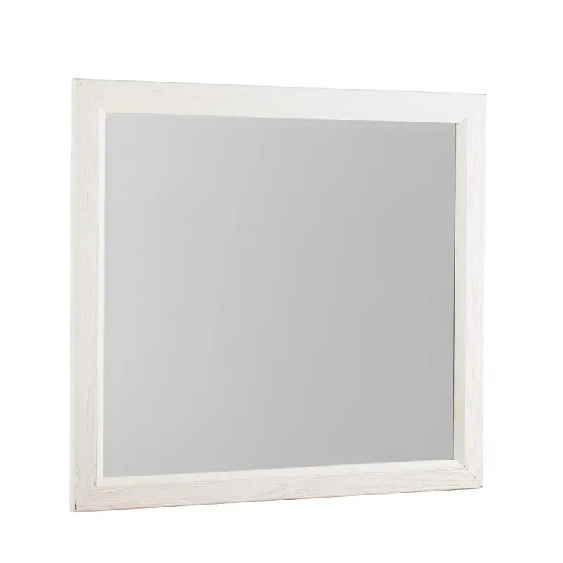 16-446 Vaughan Bassett Furniture Fundamentals - White Bedroom Furniture Mirror