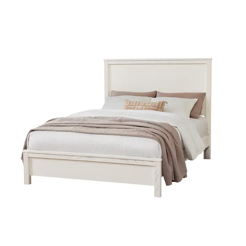 16-661 Vaughan Bassett Furniture Fundamentals - White Bedroom Furniture Bed