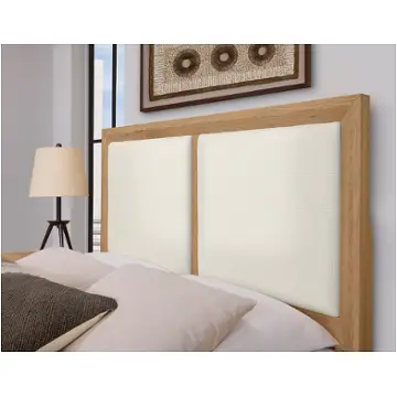 120-061 Vaughan Bassett Furniture Custom Express - Clear Oak Bedroom Furniture Bed