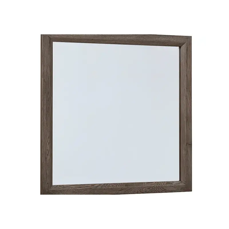 123-444 Vaughan Bassett Furniture Custom Express - Driftwood Grey Bedroom Furniture Mirror