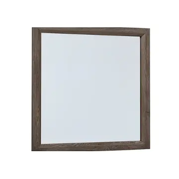 123-444 Vaughan Bassett Furniture Custom Express - Driftwood Grey Bedroom Furniture Mirror