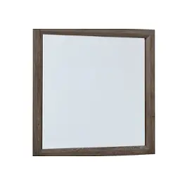 123-444 Vaughan Bassett Furniture Custom Express - Driftwood Grey Bedroom Furniture Mirror