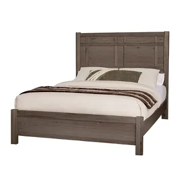 123-557 Vaughan Bassett Furniture Custom Express - Driftwood Grey Bedroom Furniture Bed