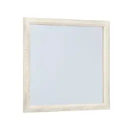 124-444 Vaughan Bassett Furniture Custom Express - Weathered White Bedroom Furniture Mirror