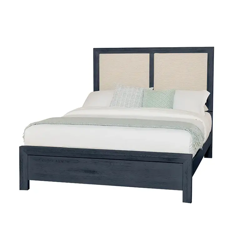 126-551 Vaughan Bassett Furniture Custom Express - Indigo Bedroom Furniture Bed