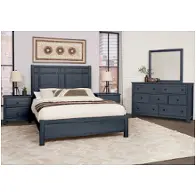 126-557 Vaughan Bassett Furniture Custom Express - Indigo Bedroom Furniture Bed