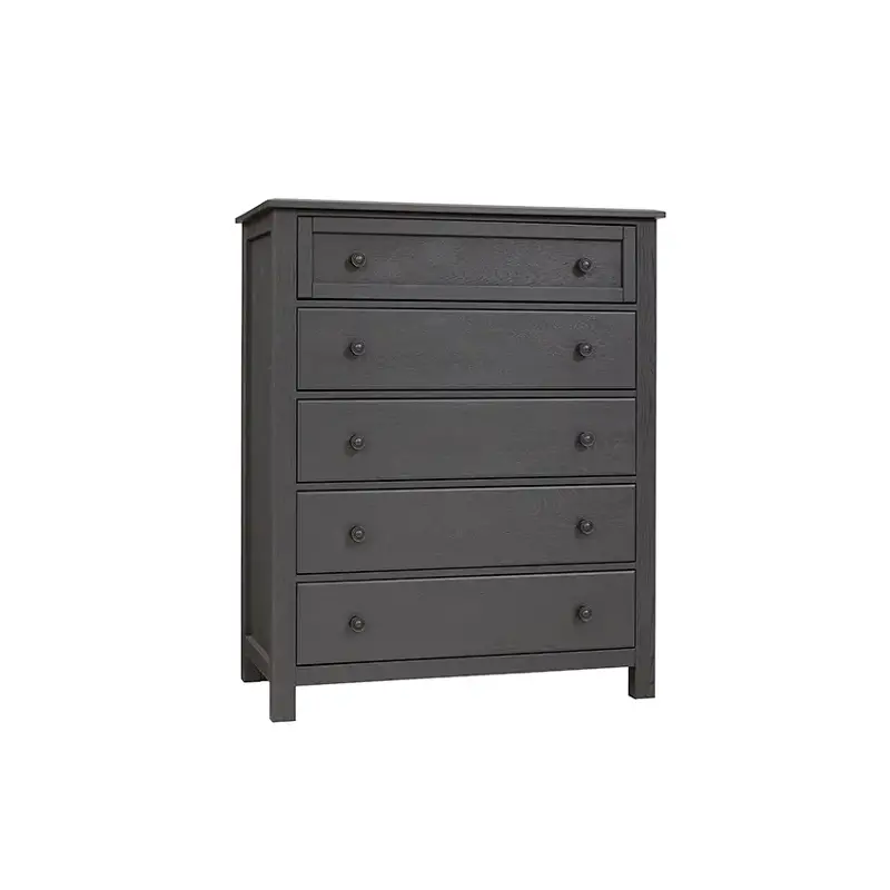 127-115 Vaughan Bassett Furniture Custom Express - Graphite Bedroom Furniture Chest