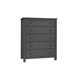 127-115 Vaughan Bassett Furniture Custom Express - Graphite Bedroom Furniture Chest