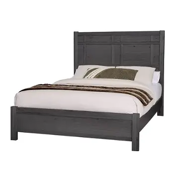 127-667 Vaughan Bassett Furniture Custom Express - Graphite Bedroom Furniture Bed