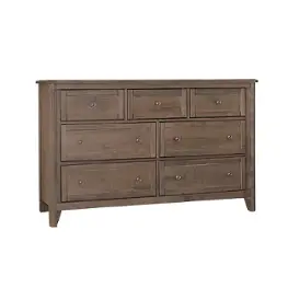820-003 Vaughan Bassett Furniture Woodbridge - Dark Cashmere Bedroom Furniture Dresser