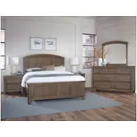 820-557 Vaughan Bassett Furniture Woodbridge - Dark Cashmere Bedroom Furniture Bed