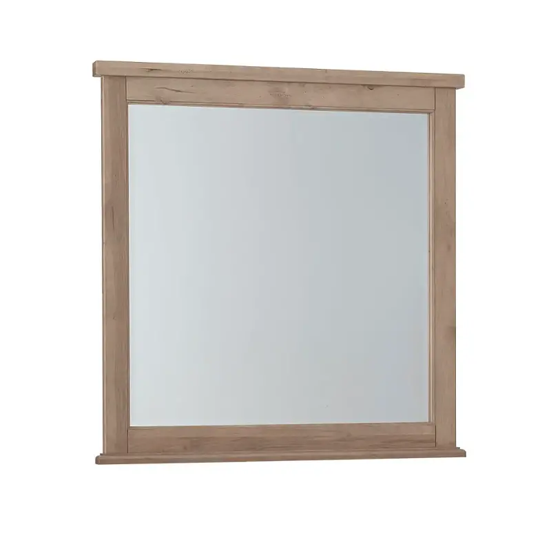 821-445 Vaughan Bassett Furniture Woodbridge - Shadow Grey Bedroom Furniture Mirror