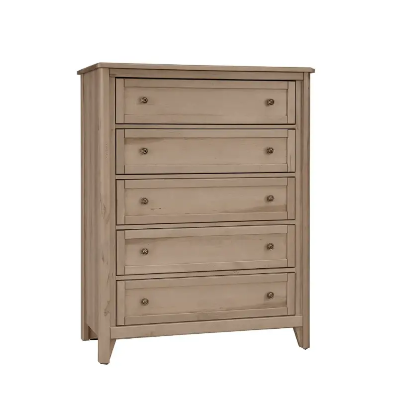 821-115 Vaughan Bassett Furniture Woodbridge - Shadow Grey Bedroom Furniture Chest