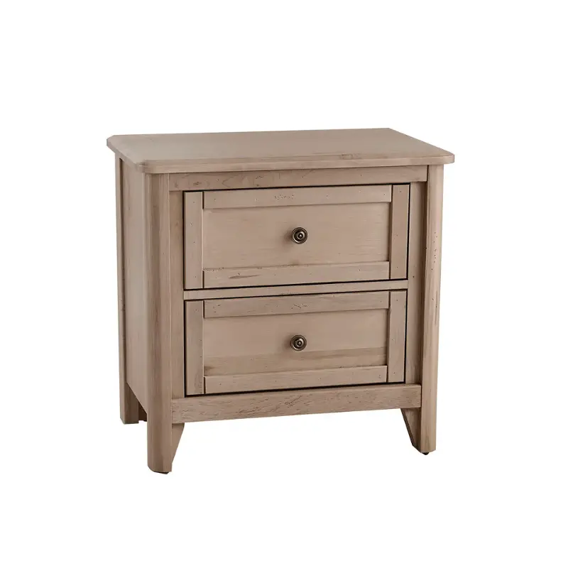 822-227 Vaughan Bassett Furniture Woodbridge - Clear Maple Bedroom Furniture Nightstand