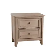 822-227 Vaughan Bassett Furniture Woodbridge - Clear Maple Bedroom Furniture Nightstand