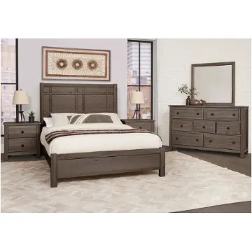 123-667-766-944 Vaughan Bassett Furniture Custom Express - Driftwood Grey Bedroom Furniture Bed