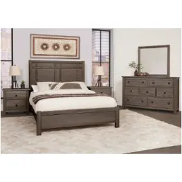 123-667-766-944 Vaughan Bassett Furniture Custom Express - Driftwood Grey Bedroom Furniture Bed