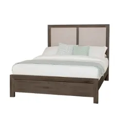 123-661 Vaughan Bassett Furniture Custom Express - Driftwood Grey Bedroom Furniture Bed
