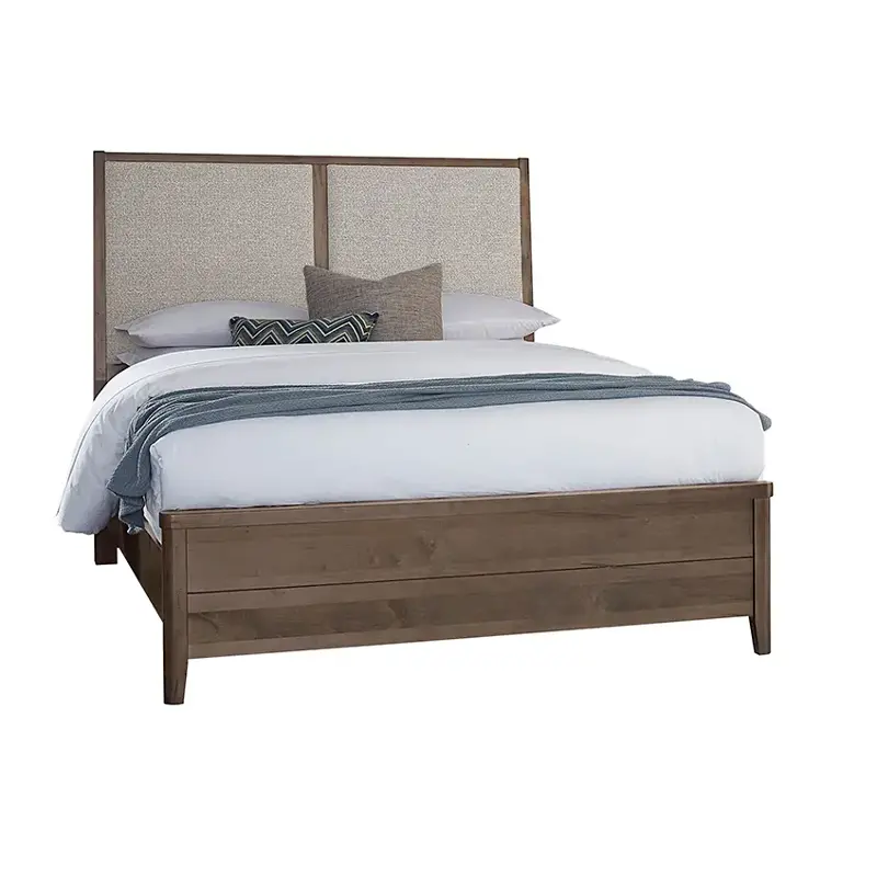 820-551-155-052-922 Vaughan Bassett Furniture Woodbridge - Dark Cashmere Bedroom Furniture Bed