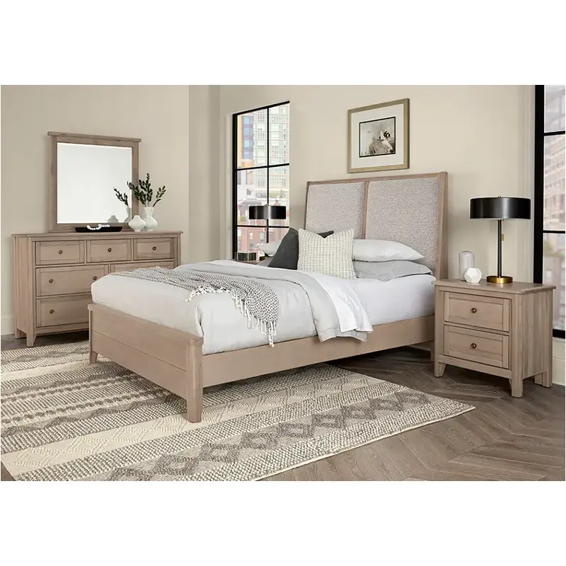 821-661-166-062-922 Vaughan Bassett Furniture Woodbridge - Shadow Grey Bedroom Furniture Bed