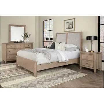 821-661-166-062-922 Vaughan Bassett Furniture Woodbridge - Shadow Grey Bedroom Furniture Bed