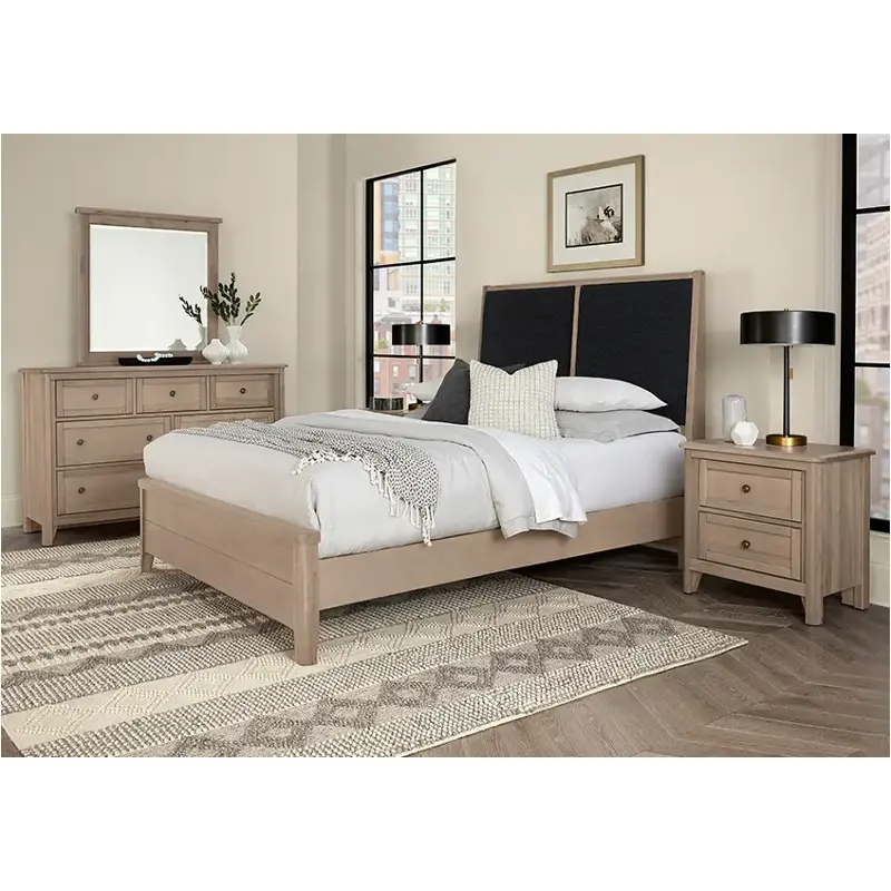 821-661-166-063-944 Vaughan Bassett Furniture Woodbridge - Shadow Grey Bedroom Furniture Bed