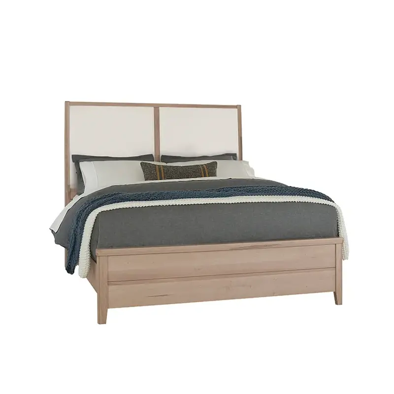 822-661-166-061-944 Vaughan Bassett Furniture Woodbridge - Clear Maple Bedroom Furniture Bed