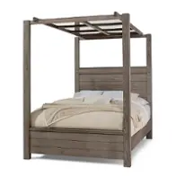 751-663-366-222-833 Vaughan Bassett Furniture Dovetail - Mystic Grey Bedroom Furniture Bed