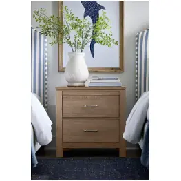830-227 Vaughan Bassett Furniture Tide And Timber - Clear Oak Bedroom Furniture Nightstand
