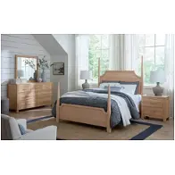 830-558 Vaughan Bassett Furniture Tide And Timber - Clear Oak Bedroom Furniture Bed