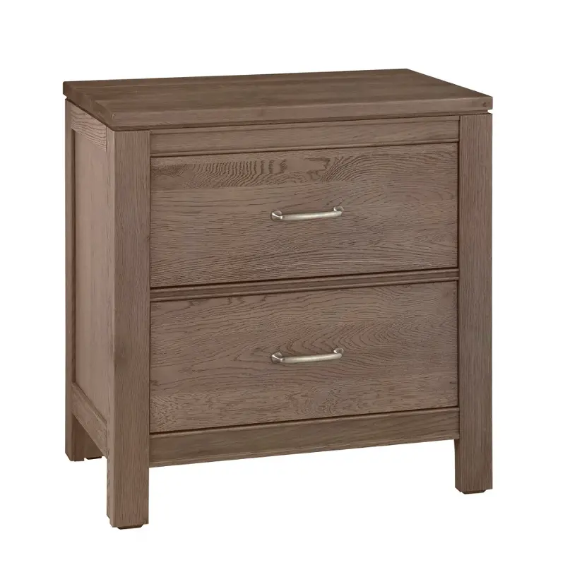 831-227 Vaughan Bassett Furniture Tide And Timber - Grey Oak Bedroom Furniture Nightstand