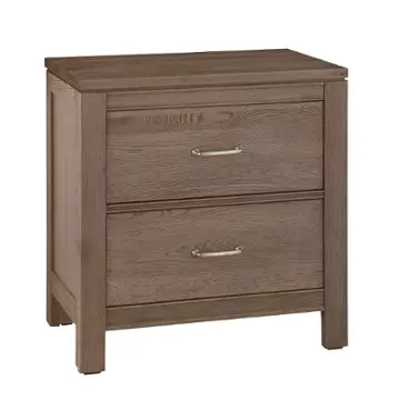 831-227 Vaughan Bassett Furniture Tide And Timber - Grey Oak Bedroom Furniture Nightstand