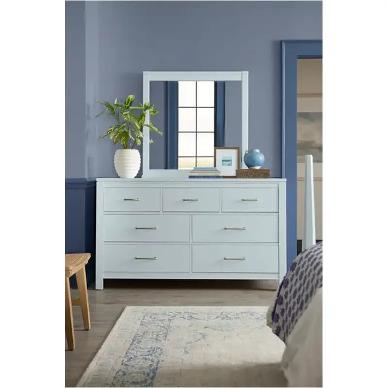 835-002 Vaughan Bassett Furniture Tide And Timber - Blue Maple Bedroom Furniture Dresser