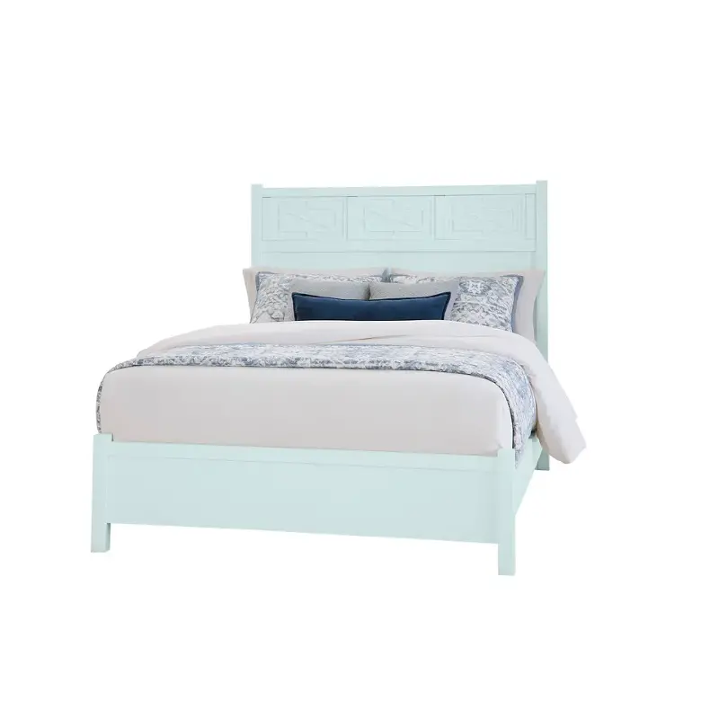 835-557 Vaughan Bassett Furniture Tide And Timber - Blue Maple Bedroom Furniture Bed