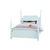 835-558 Vaughan Bassett Furniture Tide And Timber - Blue Maple Bedroom Furniture Bed