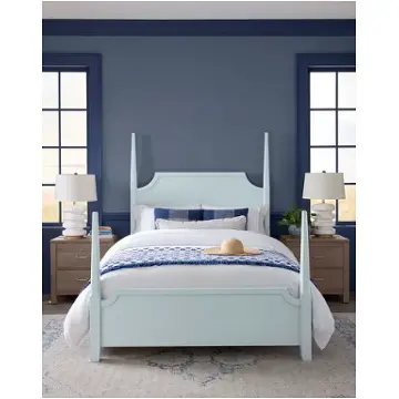 835-855 Vaughan Bassett Furniture Tide And Timber - Blue Maple Bedroom Furniture Bed