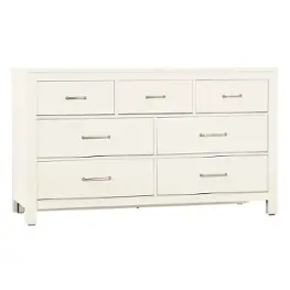 834-002 Vaughan Bassett Furniture Tide And Timber - White Maple Bedroom Furniture Dresser