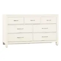834-002 Vaughan Bassett Furniture Tide And Timber - White Maple Bedroom Furniture Dresser