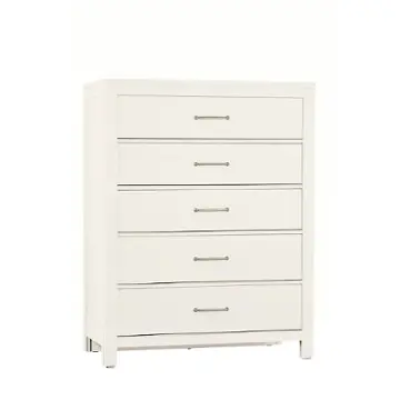 834-115 Vaughan Bassett Furniture Tide And Timber - White Maple Bedroom Furniture Chest